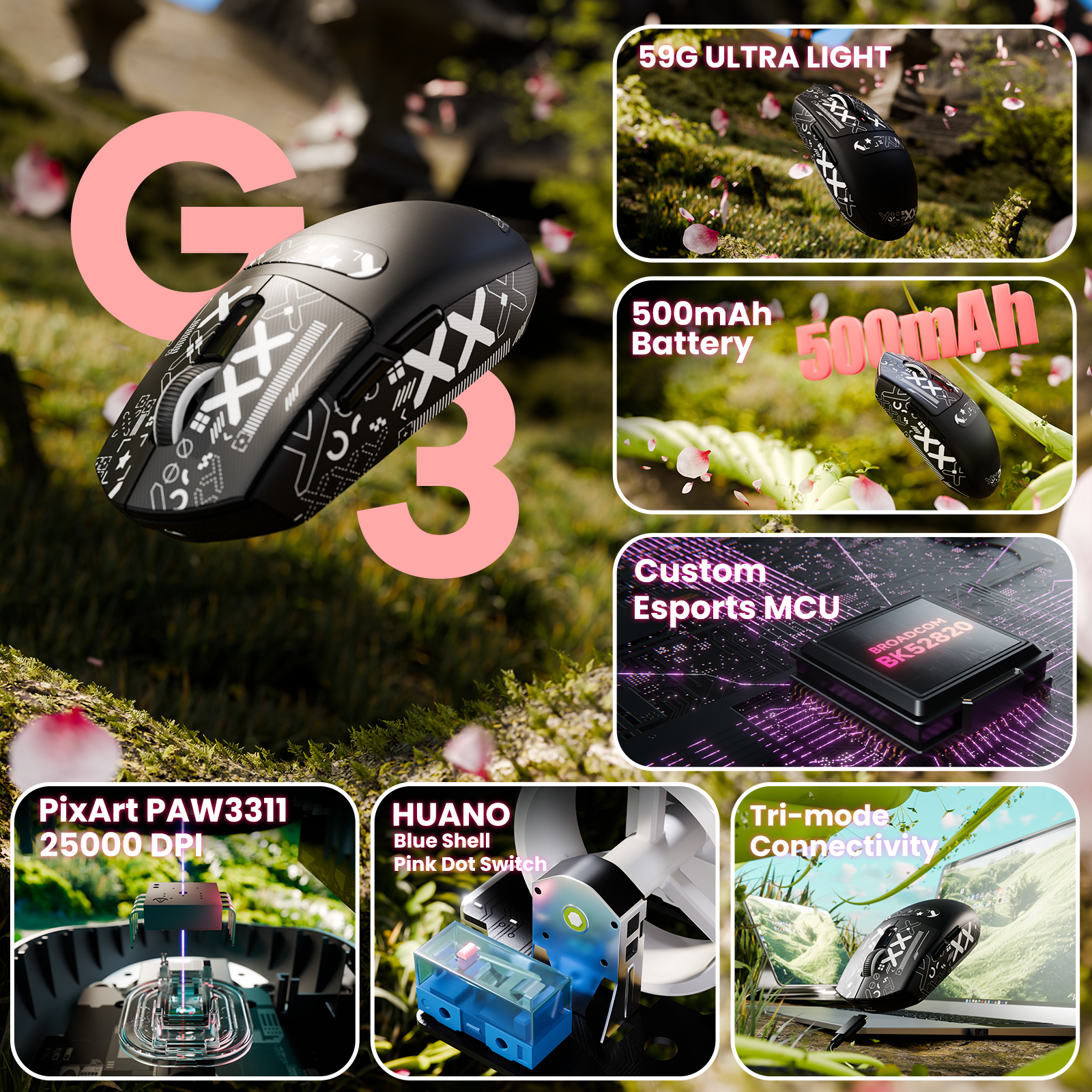 ATTACK SHARK G3