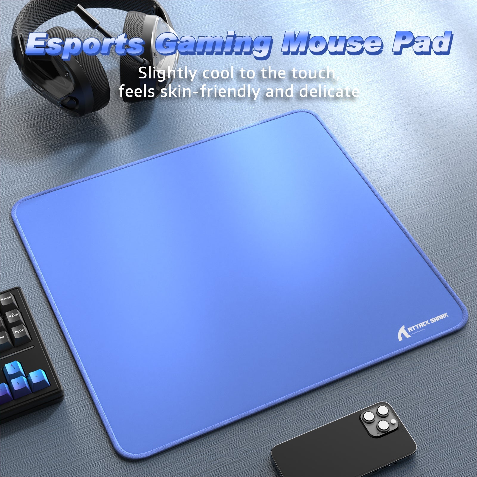 ATTACK SHARK CM02 eSport Gaming Mousepad (450x400x4 MM)