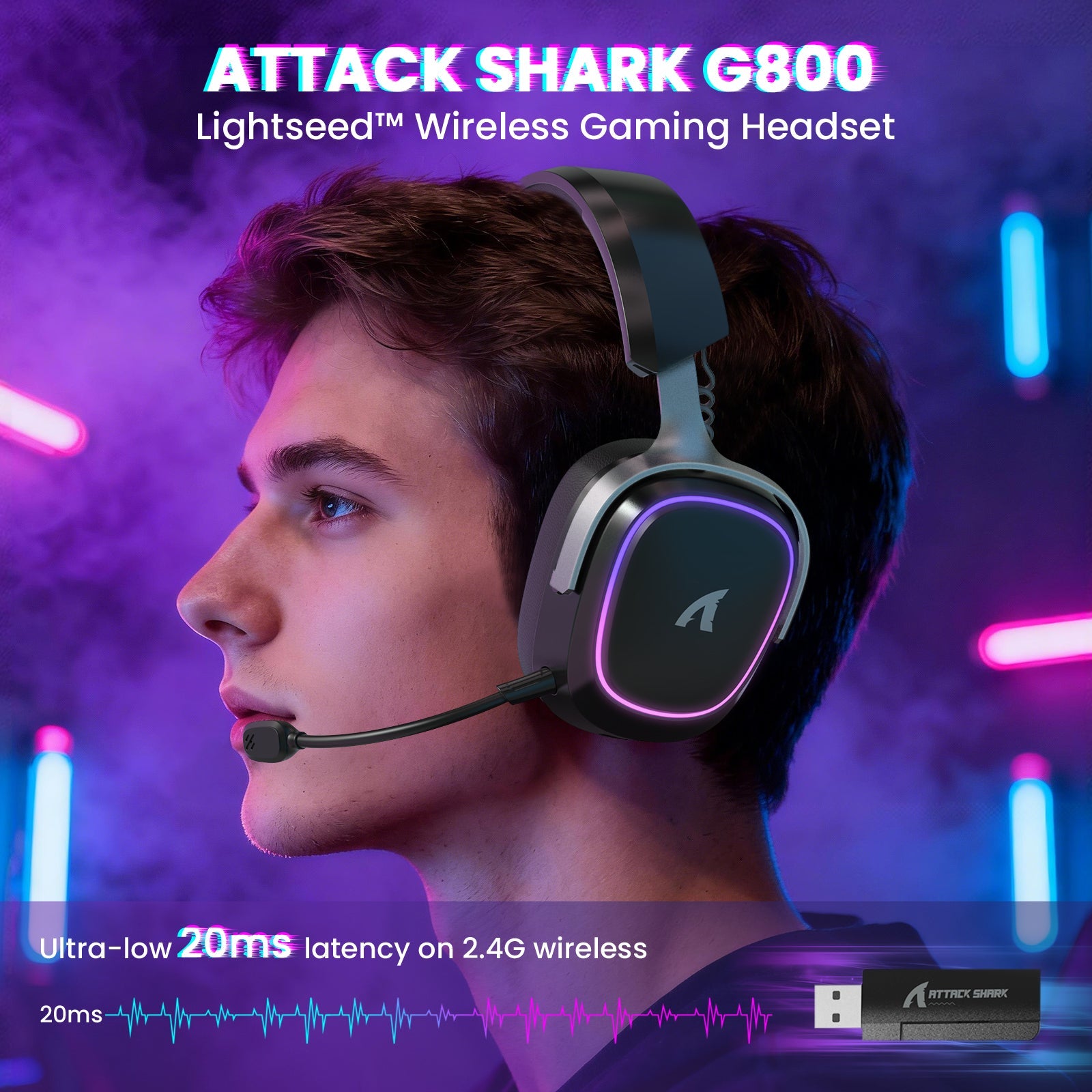 ATTACK SHARK G800