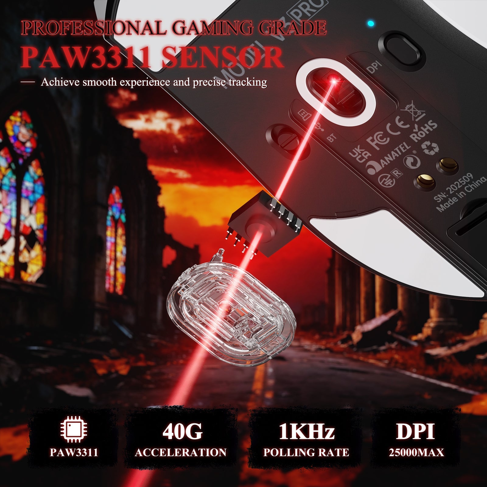 ATTACK SHARK V3PRO Ultra