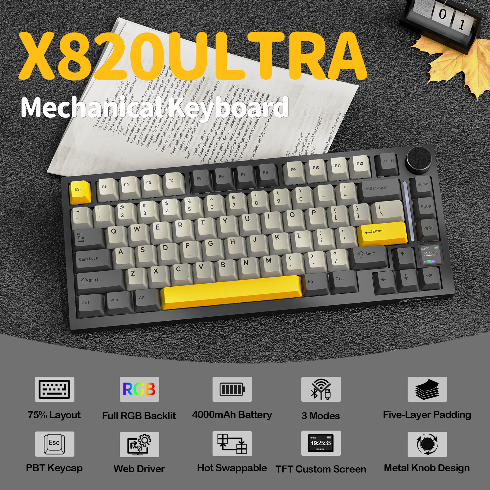 ATTACK SHARK X820Ultra