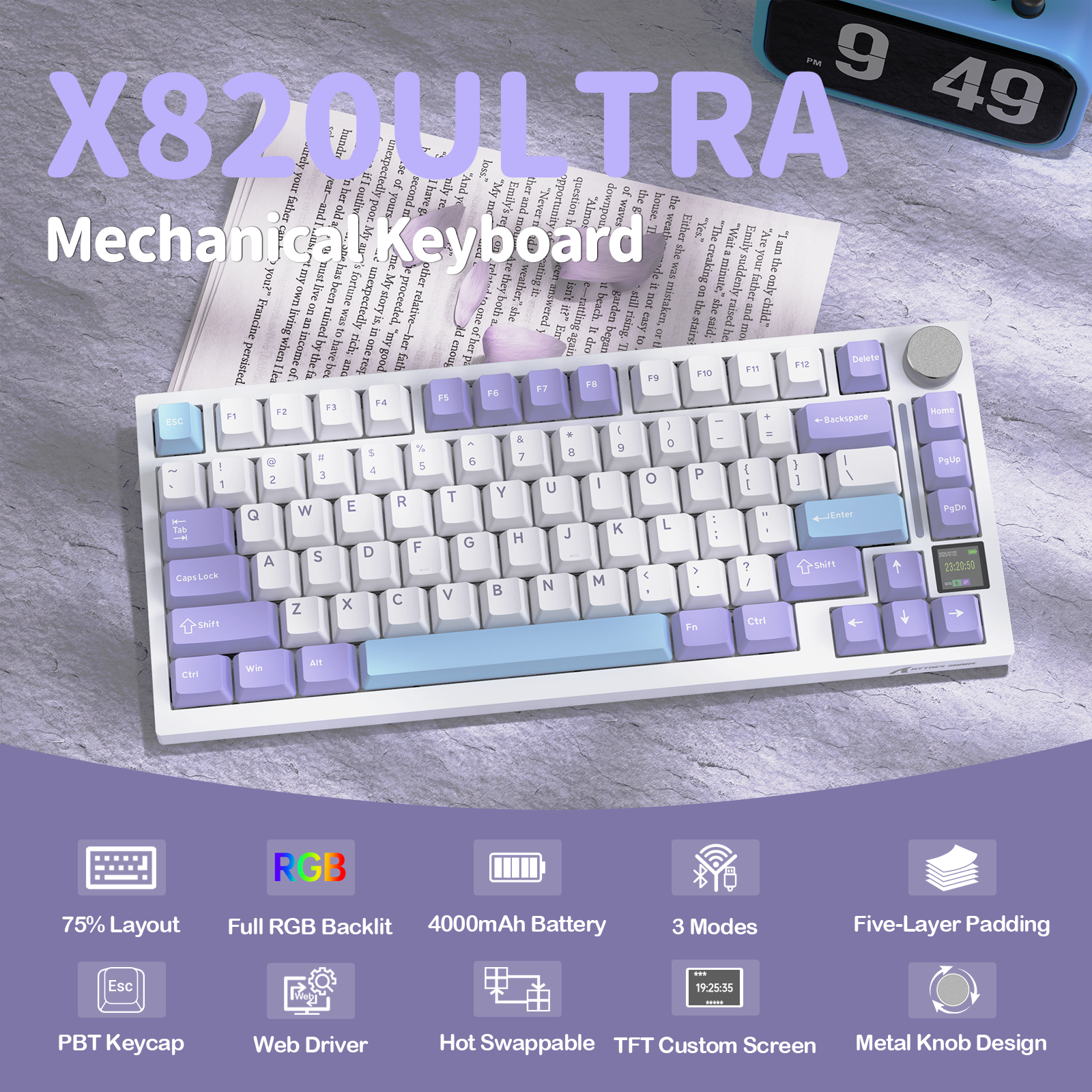 ATTACK SHARK X820Ultra