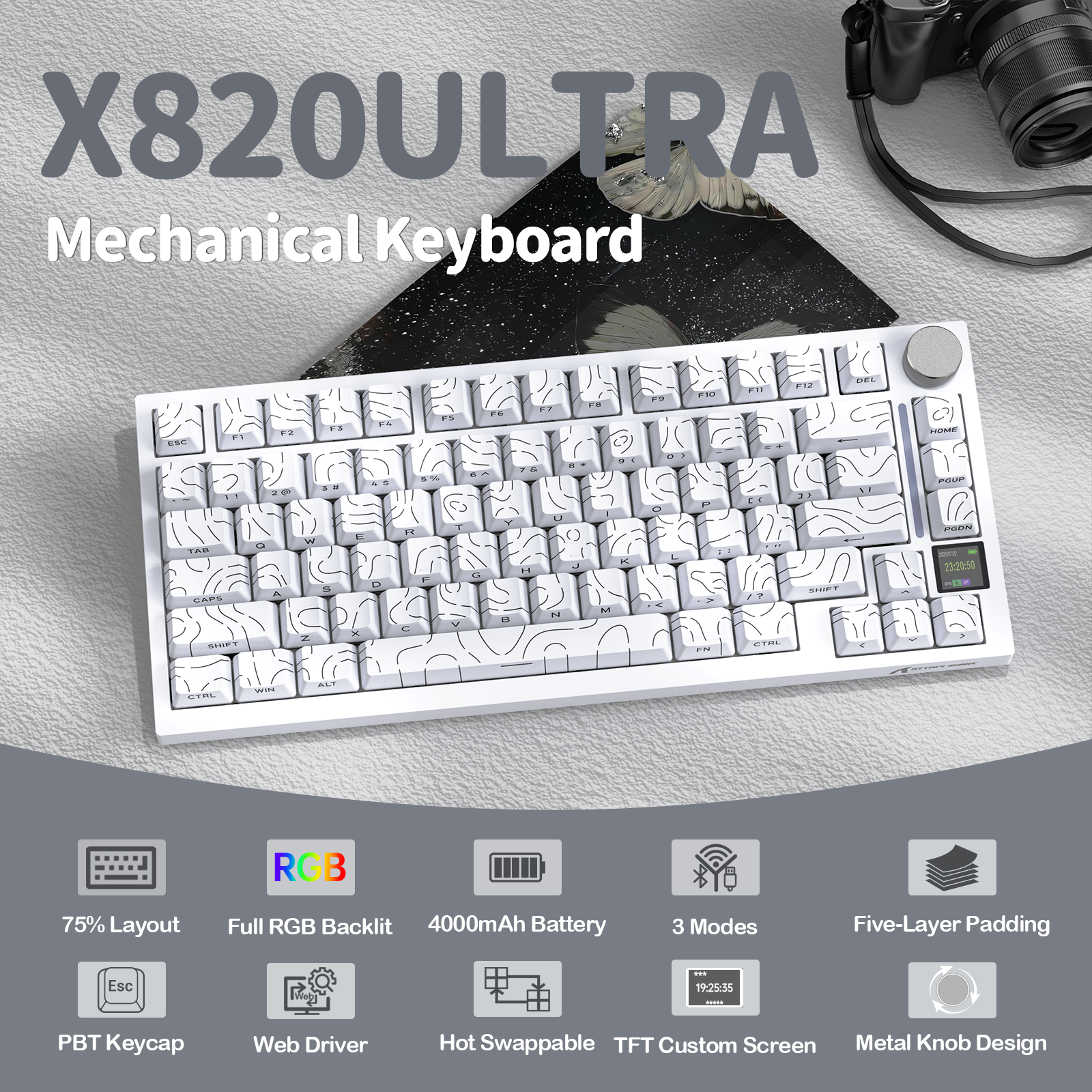 ATTACK SHARK X820Ultra