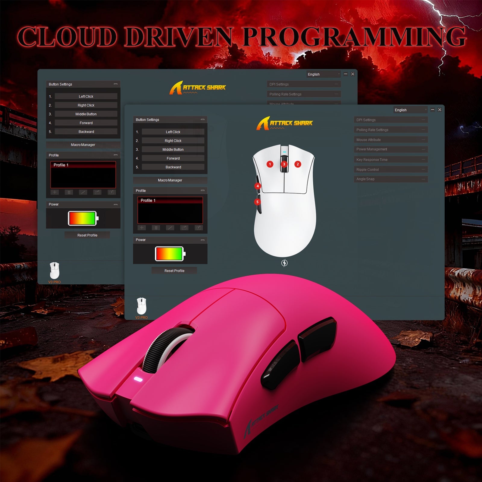 ATTACK SHARK V3PRO Ultra