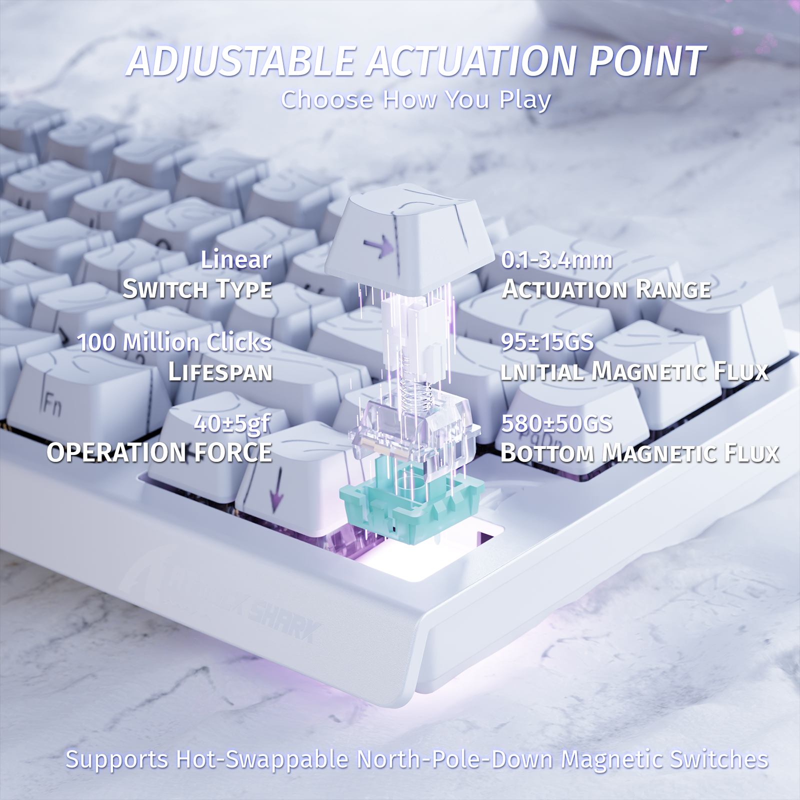 ATTACK SHARK X68 HE