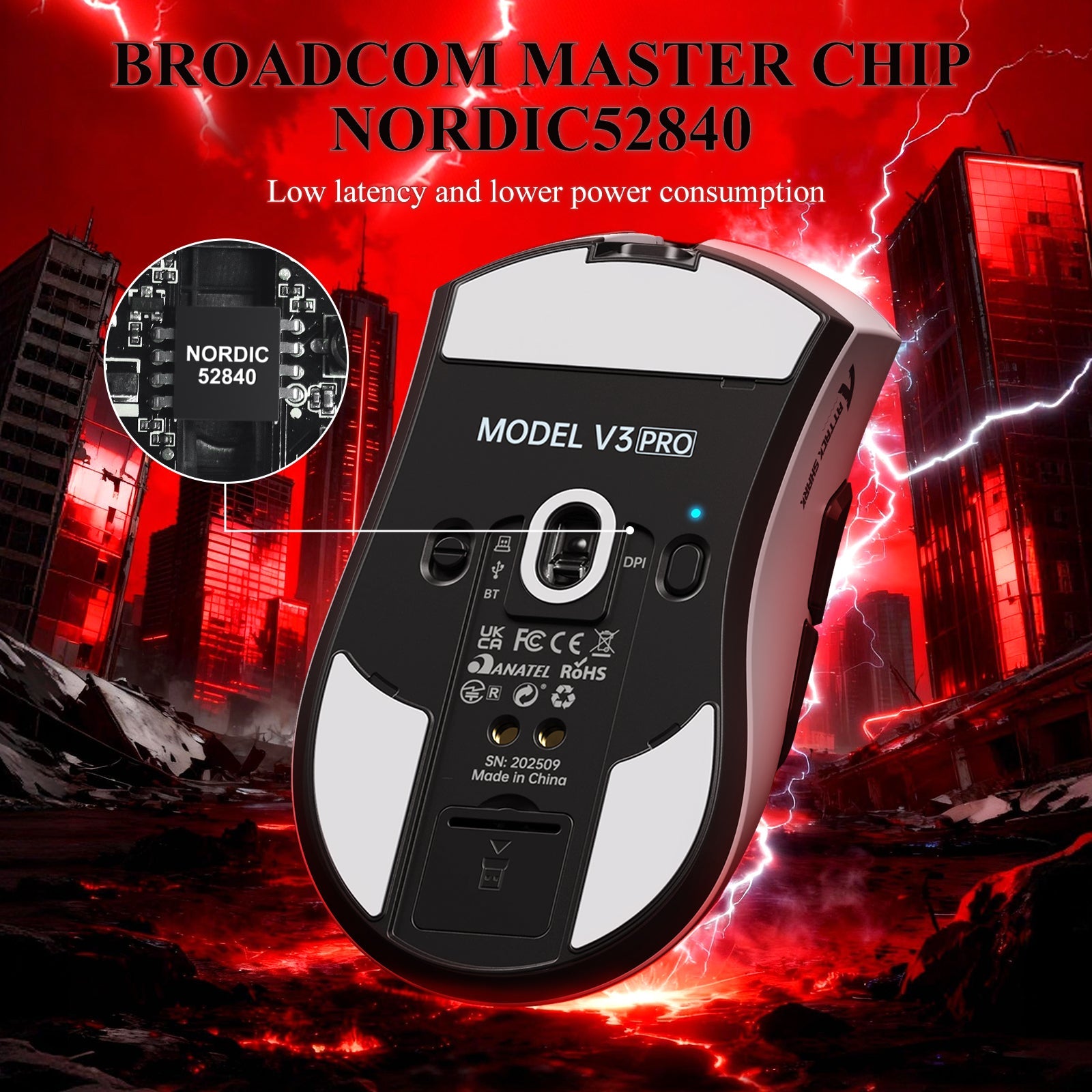 ATTACK SHARK V3PRO Ultra