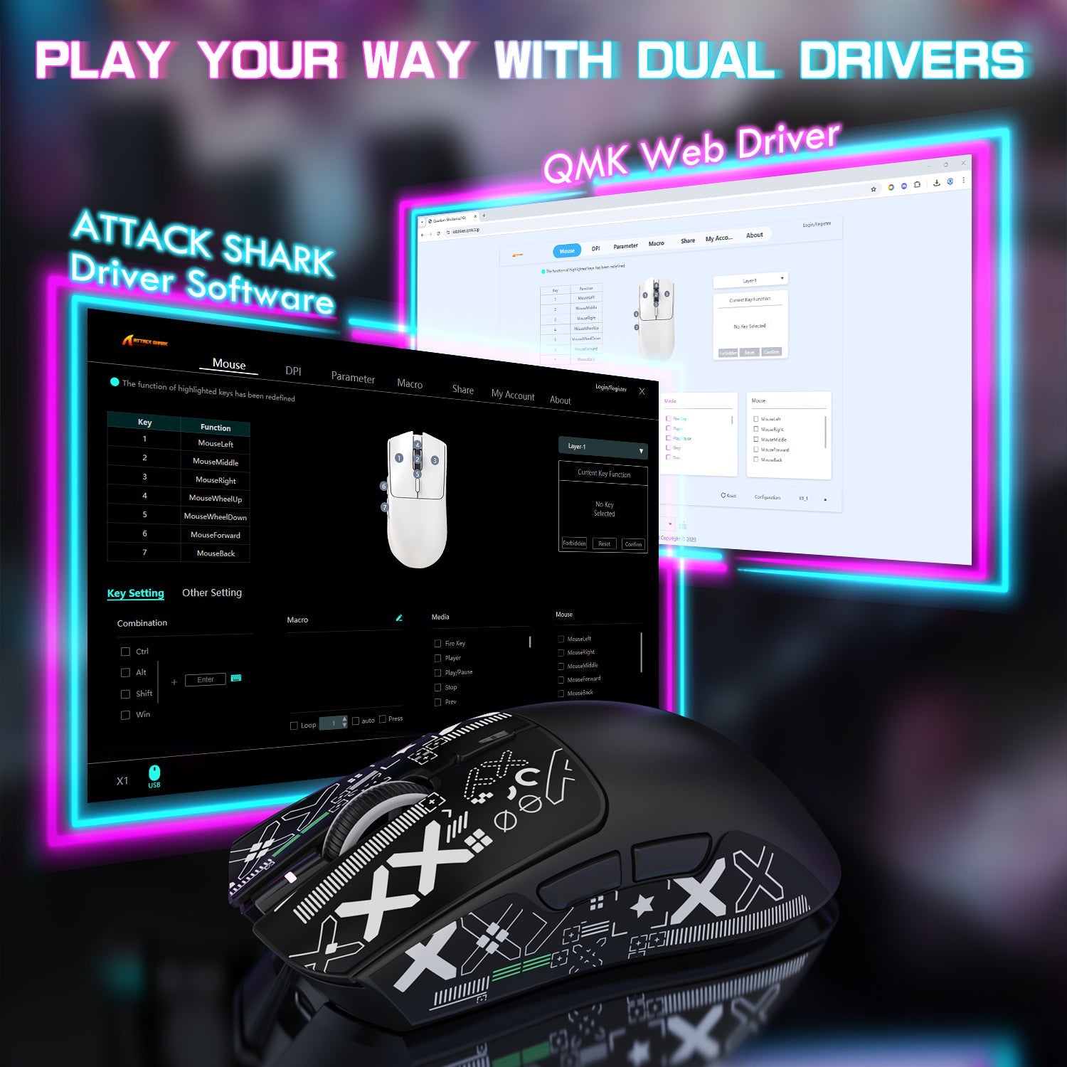 ATTACK SHARK X1