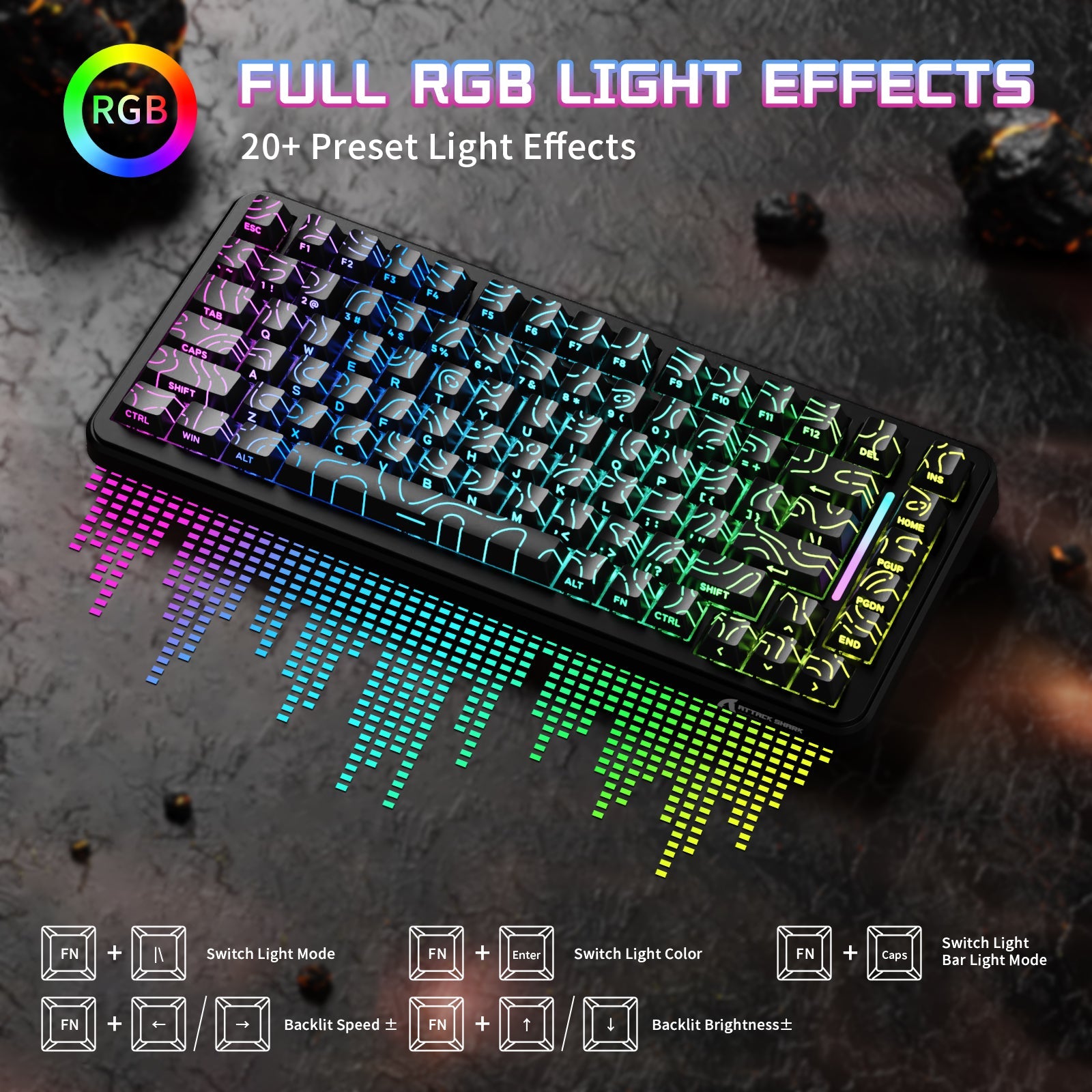 ATTACK SHARK X82PRO HE