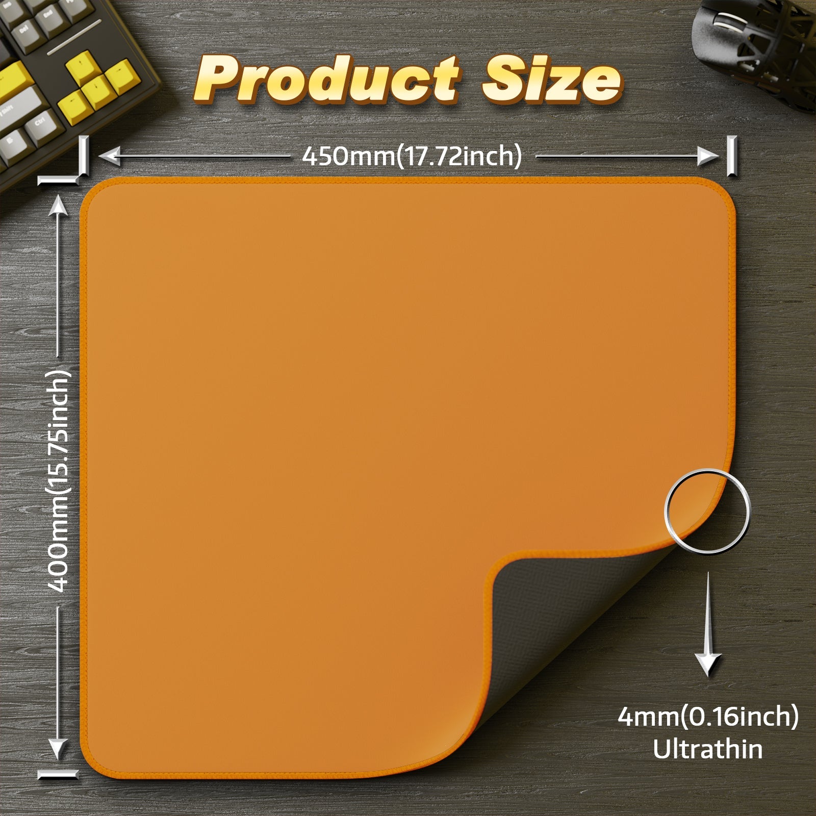 ATTACK SHARK CM02 eSport Gaming Mousepad (450x400x4 MM)